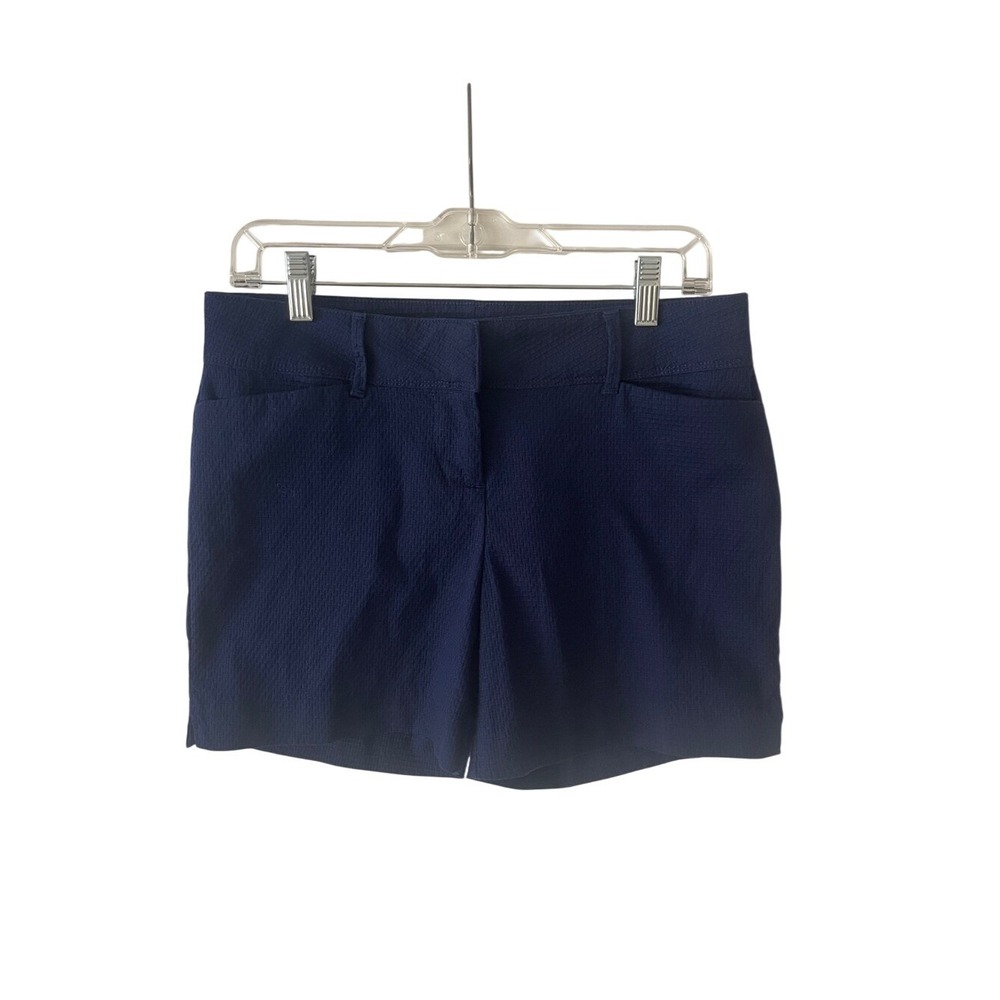 The Limited Navy Textured Trouser‎ Shorts 4